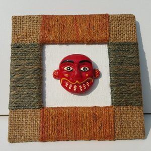 ODEL Sri Lankan Traditional Sanni Mask Art Decor